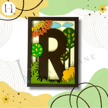 Name Box R - 3D Painting Kit